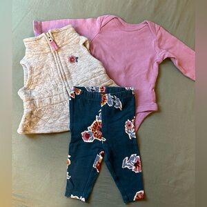 3pc matching baby set